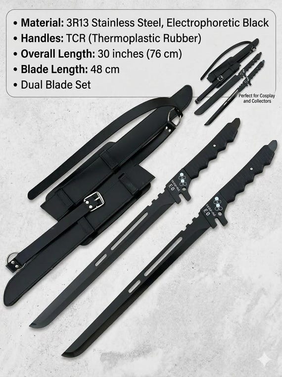Kaiju No. 8 Soshiro Hoshina Dual Swords, 30