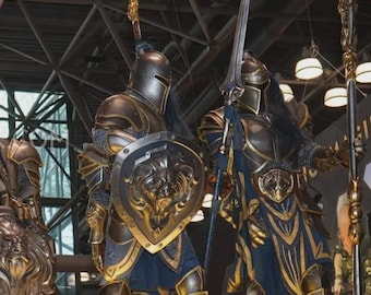 78"Storm wind king's footman Lance Spear 1:1 Size Metal Replica cosplay or display or gift to him