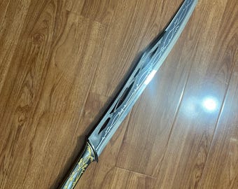 39"Steel Elven Elf king sword 1:1film replica