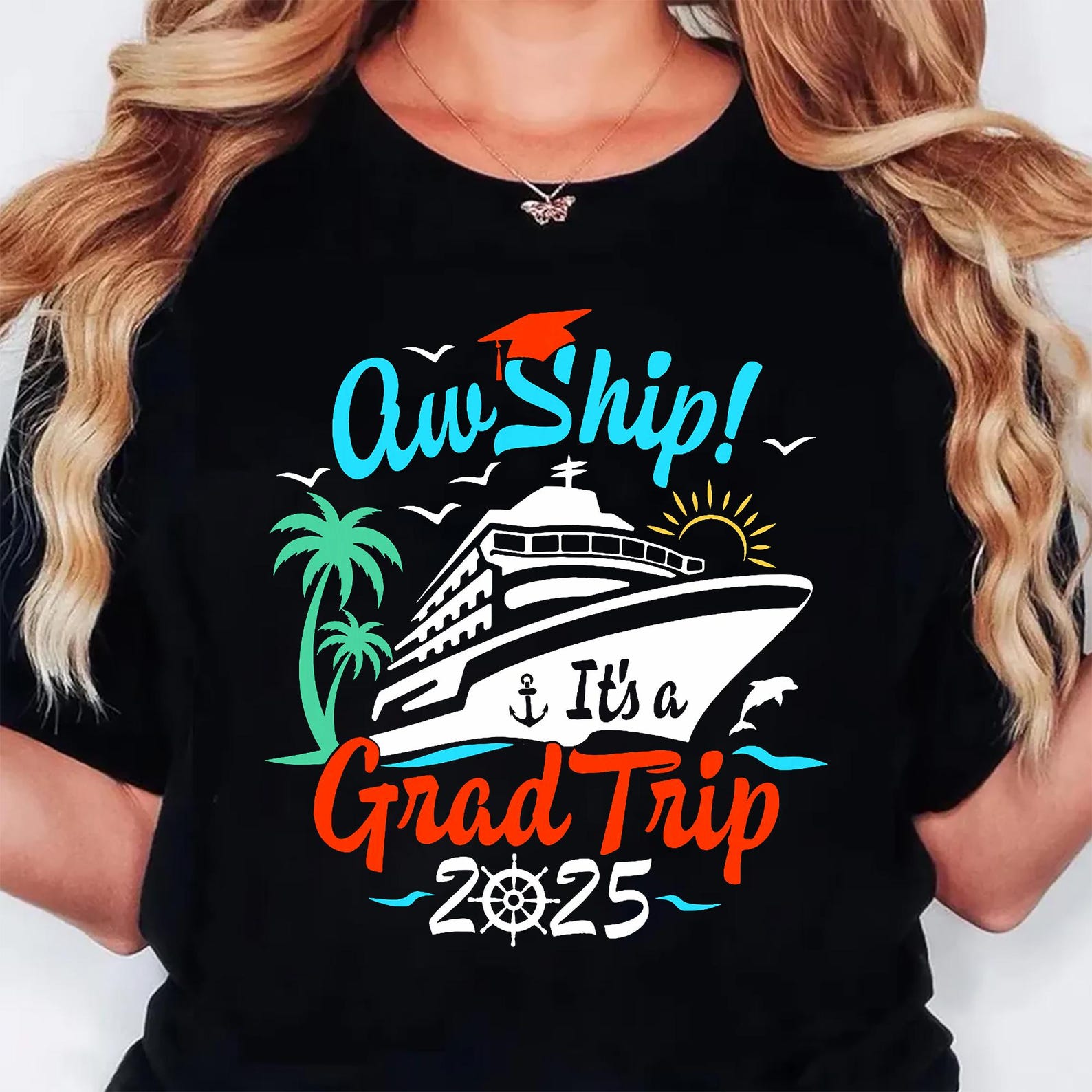 Its Graduate Aw Ship It's a Grad Trip 2025 Png Bundle, It's My Grad Trip Png ...