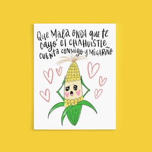 Te cayó el chahuistle Sorry dat je door een ruwe plek gaat schattige aanmoediging ruwe patch sympathie blijven gaan voor bff partner minnaar mama papa