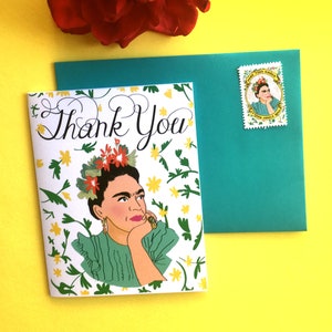 Tarjeta de Gracias, de Gratitud de Frida Kahlo