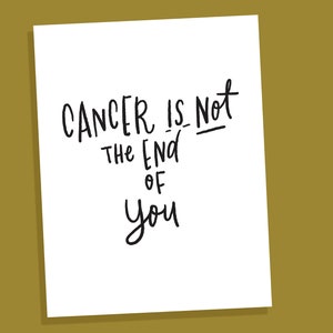 Tous les types de carte de cancer Beau message touchant Vous pouvez combattre cet encouragement à la chimiothérapie, soyez bien, soyez fort