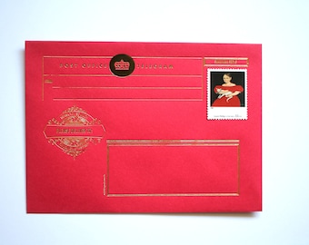Letter Writing Sheets and envelopes | Snail mail Telegram Writing Kit FREE SHIPPING Birthday Present for Letter writer and snail mail lover