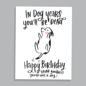 Sarkastisch alles Gute zum Geburtstag Grußkarte voller Geburtstagswünsche