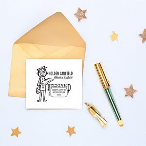 Aangepast retouradres Mr. Zip ontvangen van rubberstempel bullet journaling pen pal snail mail vintage cadeau vintage postbode planner hobonchi