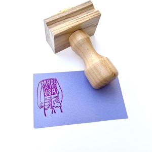 Made in the USA Stempel Paket Geschenkpapier Dekor DIY Karten do it yourself ethisch hergestellt lokal hergestellt