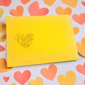 Please deliver to heart ubber stamp snail mail lover penpal gift bullet journaling scrapbook envelope package wrapping paper decor DIY cards