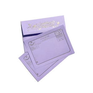 Juego de papelería para escribir con forma de paloma con láminas doradas, sobres y hojas para escribir, papel para escribir cartas, elegante juego de papelería para escribir mensajes con láminas doradas