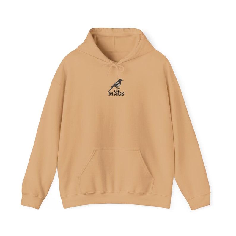 Retro Newcastle United Hoodie- Unofficial Fan Inspired Hand-Drawn NUFC Magpie Logo - Vintage Football Hoodie- Gift for Magpies Fans - Unisex image 9