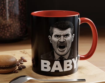 Roy Keane Meme Mug | Funny Football Gift | Soccer Banter Cup | Bold Quote for Fans | Perfect Humorous Satirical Present for Footie Lovers