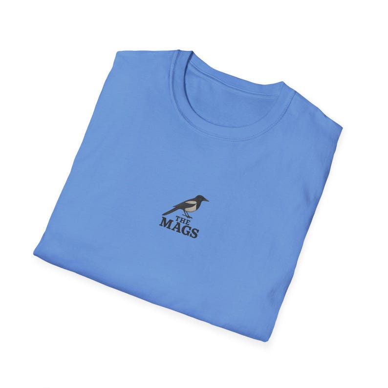 Retro Newcastle United Shirt - Unofficial Fan Inspired Hand-Drawn NUFC Magpie Logo - Vintage Football Tee - Gift for Magpies Fans - Unisex image 6