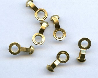 5 Brass Ball Chain Connectors