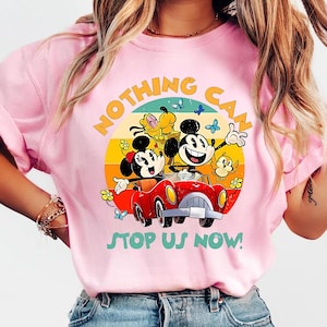 Mickey & Minnie&#39;s Runaway Railway PNG, Nothing Can Stop Us Now Digital File, WDW Magic Kingdom Disneyland Family Vacation Gift