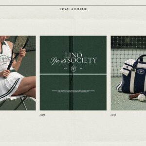 Premade Old Money Logo Bundle: 30 Country Club Logos, Canva and Illustrator Templates