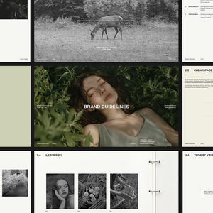 Editorial Brand Guidelines Template: 32 Editable Slides for Canva & InDesign