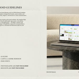 Minimale Marken Richtlinien Vorlage: 32 bearbeitbare Folien für Canva & InDesign Bild 11