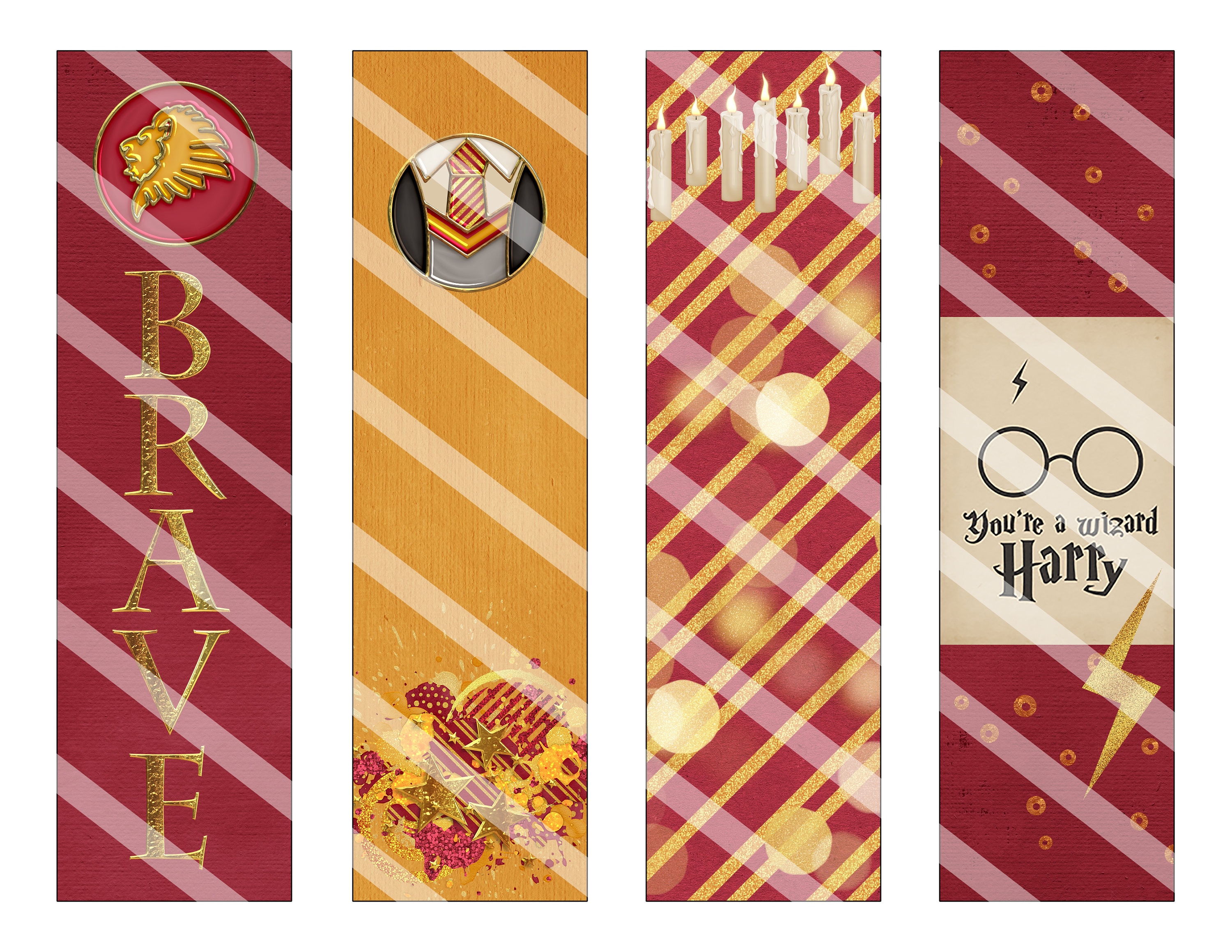 Free Harry Potter Printable Bookmarks The Quiet Grove Printable 