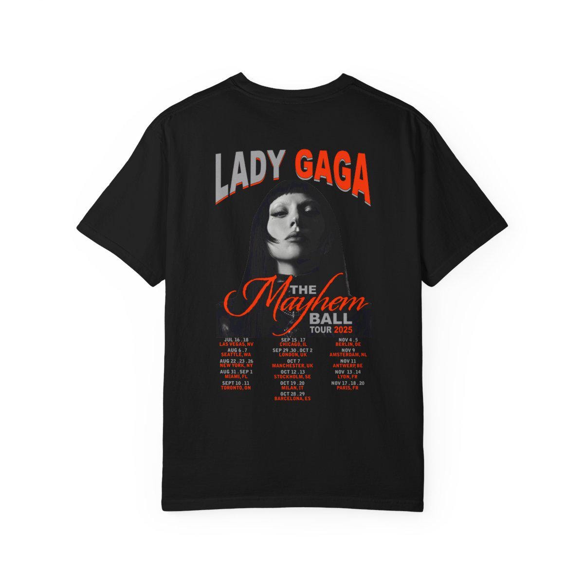 Lady Gaga Mayhem Ball PNG: T-shirt Design (digital Download, Print