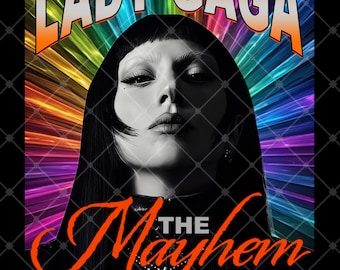 Organic Cotton Eco Tote Bag: Mayhem Ball Opera Haus Graphic Design