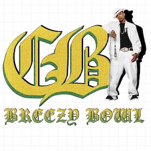 Chris Brown Breezy Tour 2025 T-Shirt Design: PNG File (Digital Download)