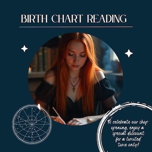 Birth Chart Reading | Detailed Astrology Insights | Same-Day Natal Chart Analysis | In-Depth Astrology | Natal Chart