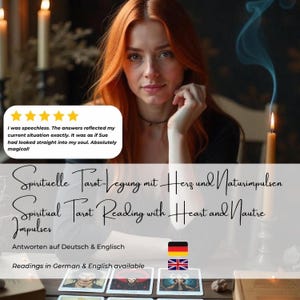 Lectura de Tarot Espiritual en Línea | Lectura personal de 3 cartas con mensaje de la naturaleza | Lectura psíquica honesta, lectura del amor, tarot del amor