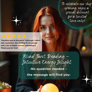 Lectura de Tarot a Ciegas | Mensaje Intuitivo sin Información Previa | Claridad e Impulso Energético