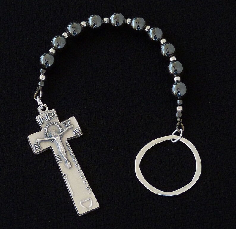 Irish Penal style One Decade Catholic Pocket Rosary Tenner Etsy