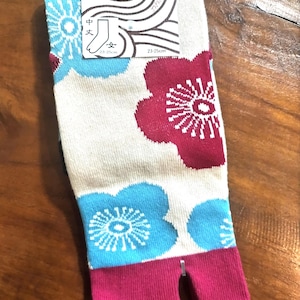 Japanese graphics tabi socks