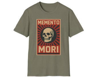 shirt, stoic, stoicism, memento, mori, momento mori