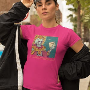 Camiseta de tarot "Lo siento en mis huesos", camiseta de tarot "Esqueleto", carta de tarot mística, regalo atrevido para él/ella, manga corta de algodón.