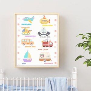10 Educational Posters for Kids, Alphabet, Numbers, Colours, Animals, Nursery Wall Art, Classroom Wall Decor, Homeschool WALL Printables