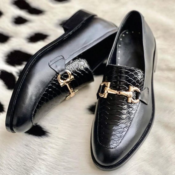 blue dress for baby girl Thursday Boot Company Men's Black Leather Penny Loafer Size 10 main image 1