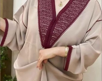 Modern Moroccan Caftan – Effortless Elegance for Any Event