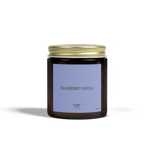 ALVERY Blackberry Vanilla Scent Candle