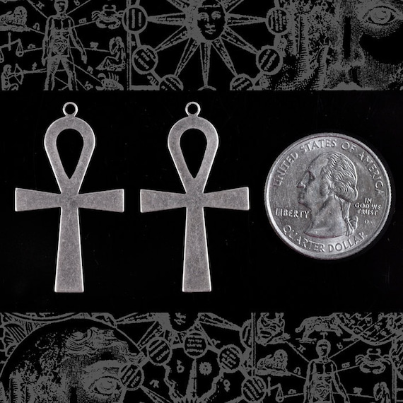 Wholsale Egyptische Ankh Hanger met 45 cm Goudkleurige Ketting voor je winkel