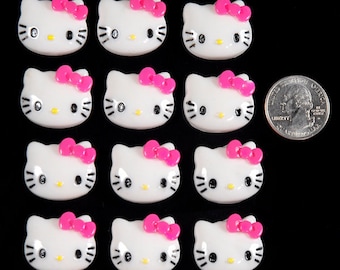 Kitty Cabochons - Set of Twelve *CAB7
