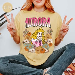 Retro Princes Aurora shirt,Sleeping Beauty T-shirt,Disney Aurora Shirt,Princess shirt,Sleeping Beauty Shirt,Sleeping Beauty Shirt,Disney Tee