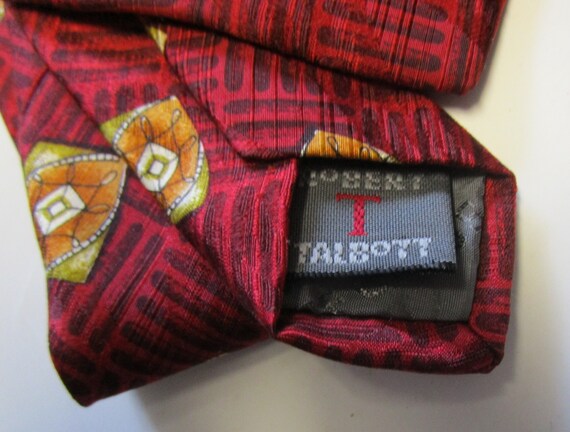 Vintage Lot of 3 ties, 2 Hilfiger and 1 Talbott - image 3