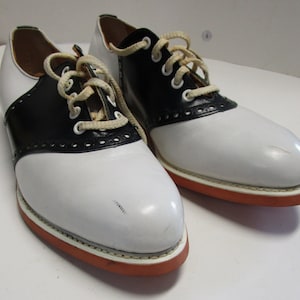 Vintage Sears Footwear Biltrite Saddle Shoes, Womens Size 9.5B - Etsy
