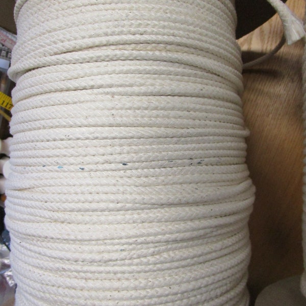 Cotton Piping Cord, 10 yards - 4 sizes