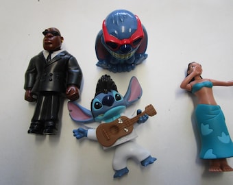 Vintage McDonalds Toys, Lilo and Stitch, 4 Misc pieces
