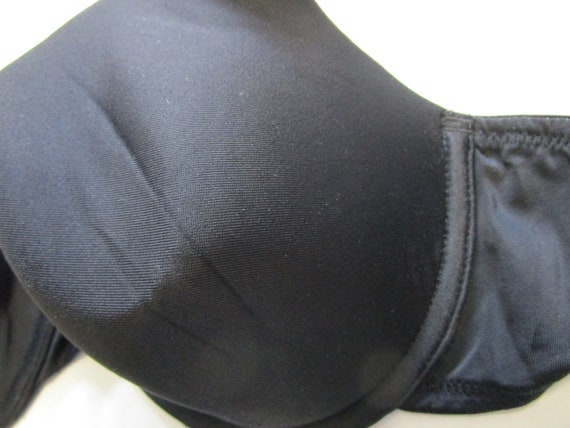 Maidenform Black Nylon T-Shirt Bra, Size 38C, Sty… - image 2