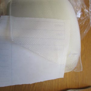 Transparent Curtain Tape, Header tape, 3&quot; wide, 10 yards