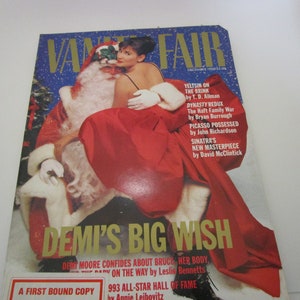 Vintage Vanity Fair December 1993, Debi Moore