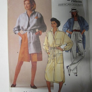 Vintage Vogue 8261 Woman&#39;s Top, Pants, Dress pattern, Size 16, used, Bust 38