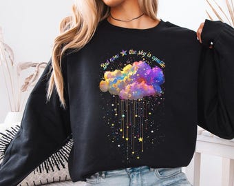 Opalite Sky Shirt, But Now The Sky Is Opalite TS Inspired Shirt, Dancing In The Lightning Shirt, Pink Blue Sky Tee, Opalite Sky Self Lover