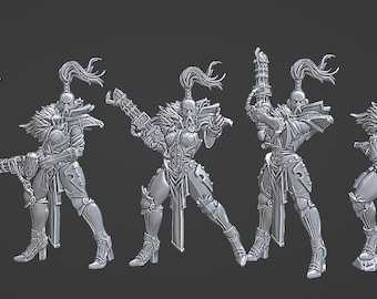 Lady Knights Burners X5 Einheit DnD
