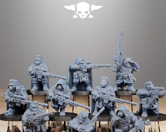 Halbling Masked Sniper Squad